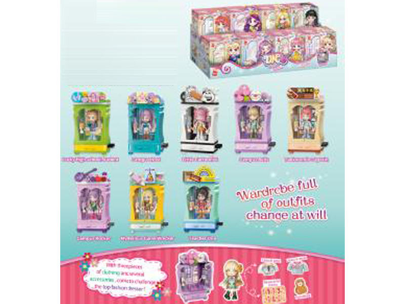 Yona Series Building Blocks With Figurines (8 Boxes)
