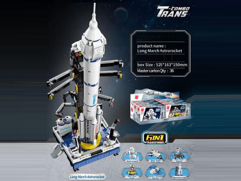 917Pcs Ultra Integrated Transformer - Direct Composite Building Blocks (6 Boxes)