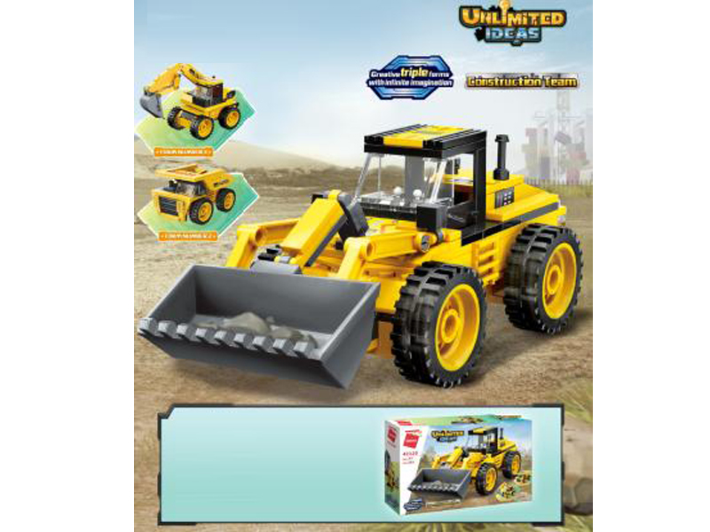 203Pcs 3 In 1 Reaction Disassembly Building Blocks