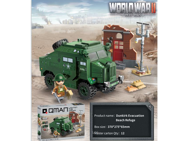 492Pcs Battlefield Series Building Blocks