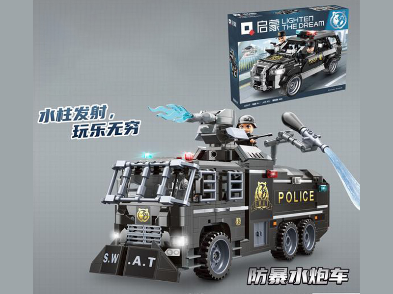 847Pcs My City - Police Building Blocks With People