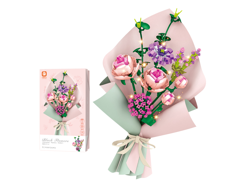 413Pcs Remember Heart Building Blocks