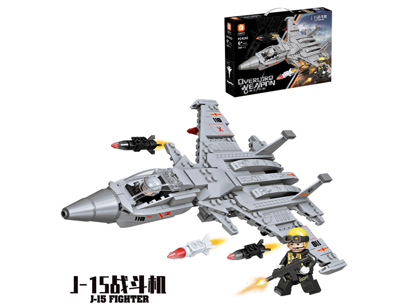 J-15 Fighter Block 345Pcs