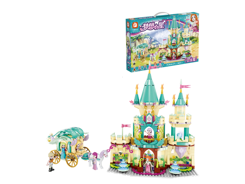 903PCS Princess House Building Blocks