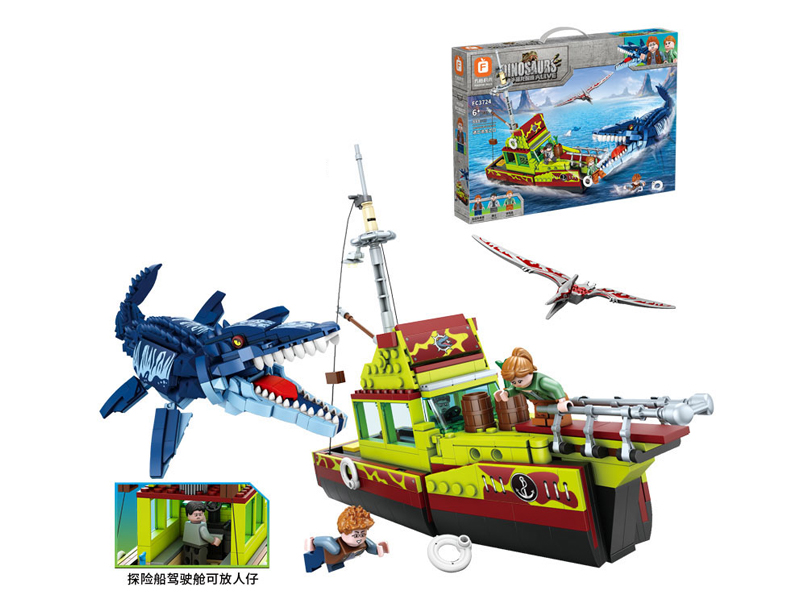 Escape Canglong Building Blocks 888Pcs