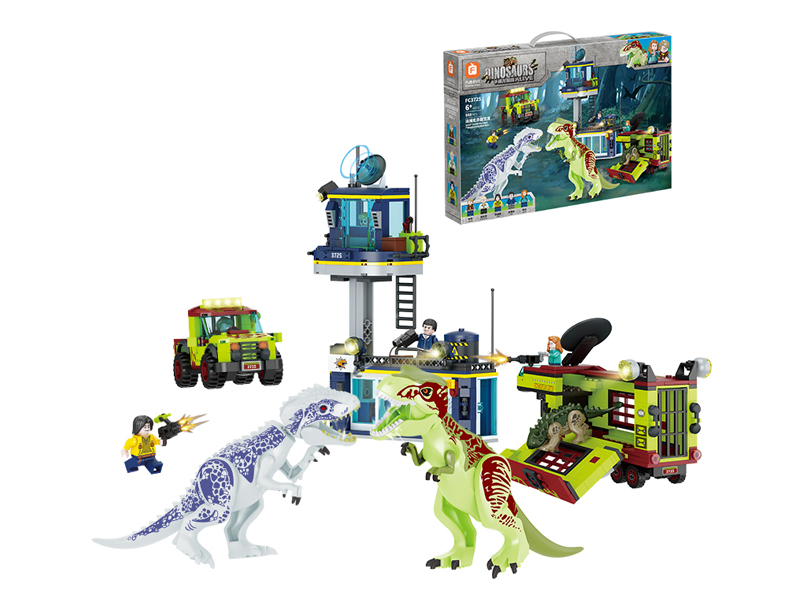 Capture Mutant Tyrannosaurus Rex Building Blocks 868Pcs