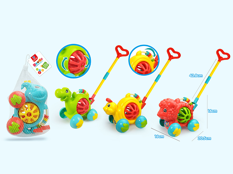 Hand Push Sheep/ Elephant/Snail/Dinosaur