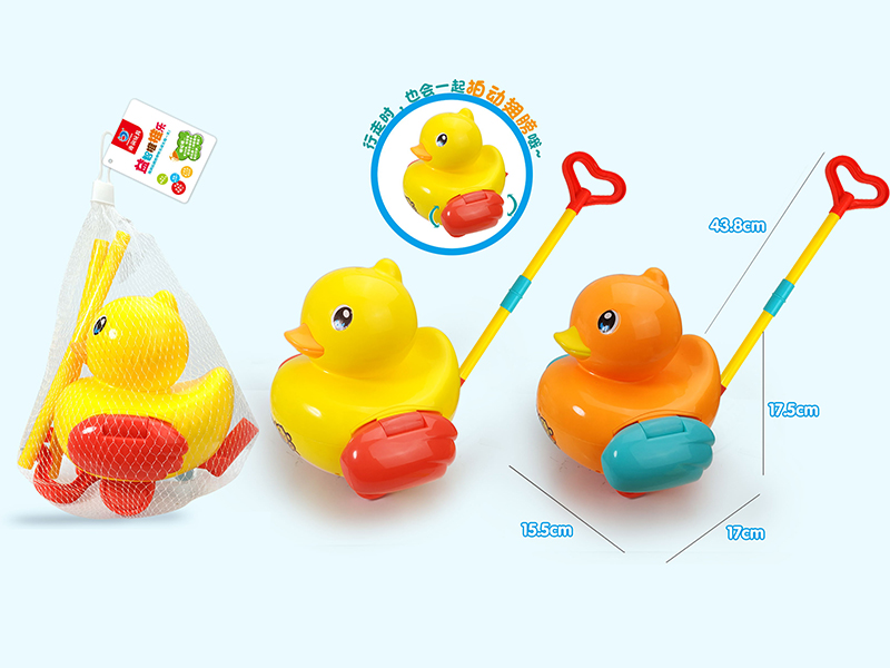 Hand Push Duck Toy