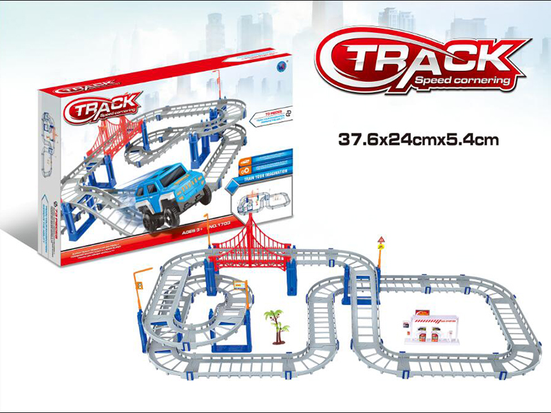 B/O Track Car 73pcs