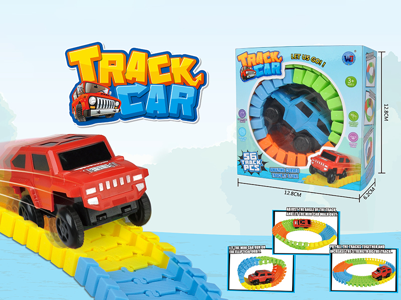 Rail Car(56PCS Tracks)