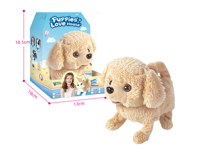 Puppies Love House - Electric Plush Poodle