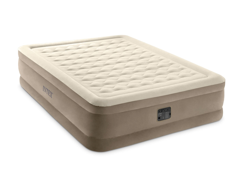 99Cm Inflatable Single Line Air Bed (Wave Shaped Built-In Electric Pump)