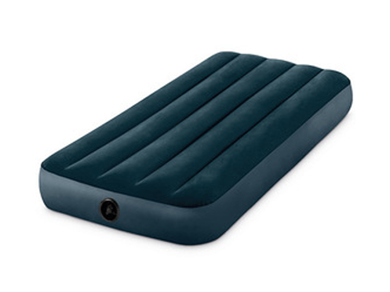76Cm Inflatable Green Single Line Air Bed