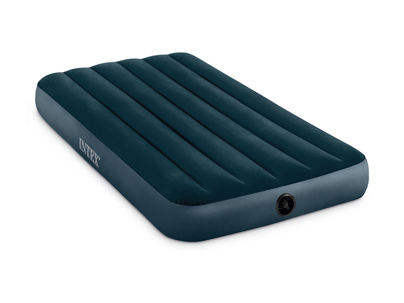 99Cm Inflatable Green Single Line Air Bed