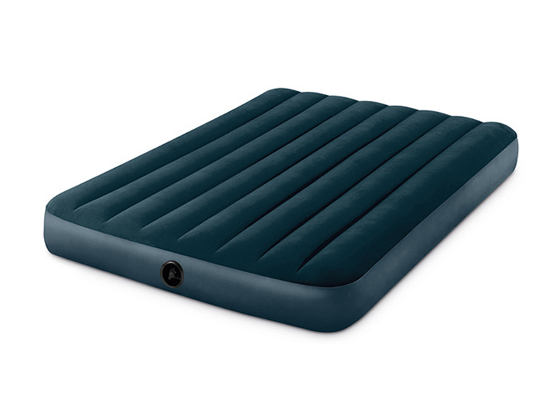 137Cm Inflatable Green Double Line Air Bed