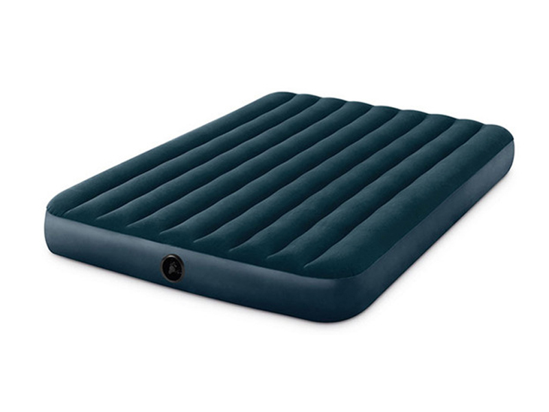 152Cm Enlarged Inflatable Green Double Line Pull Air Bed