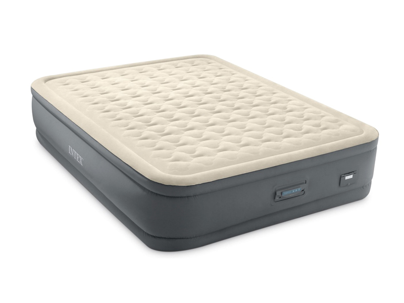 152Cm Inflatable Luxury Fish Scale Shaped Double Line Pull Air Bed