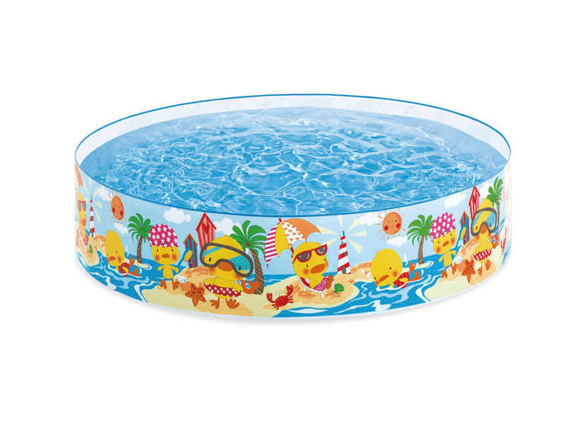 Holiday Seaside Hard Glue Swimming Pool