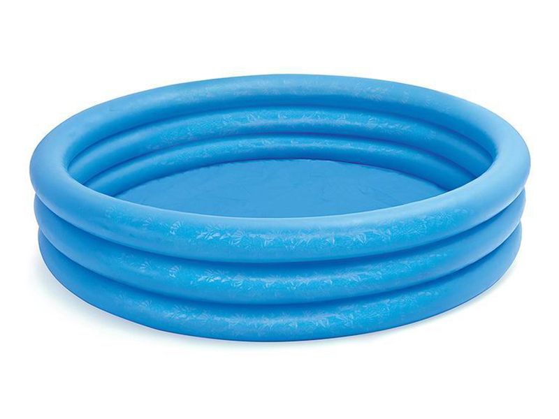 Inflatable Blue Three Ring Swimming Pool