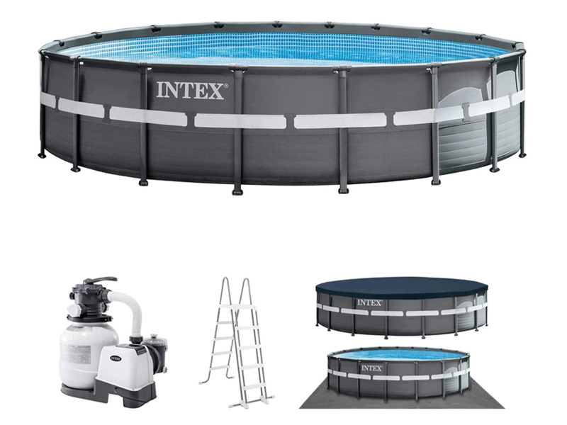 Circular Pipe Rack Swimming Pool Set