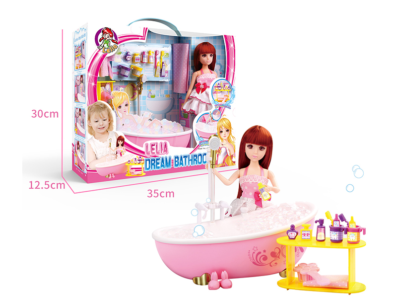 Dream Bathroom Doll Set