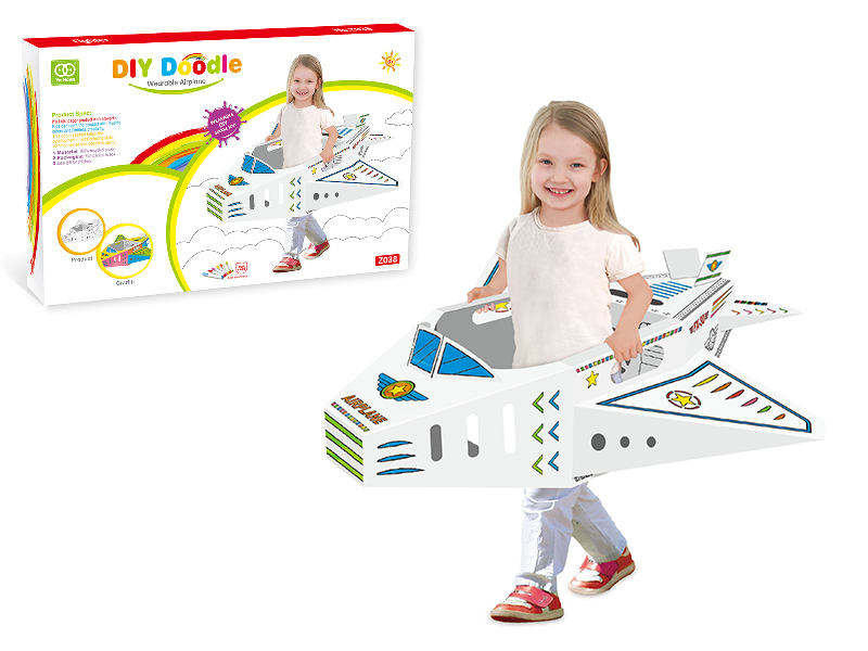 Creative Doodle Airplane (Wearable)