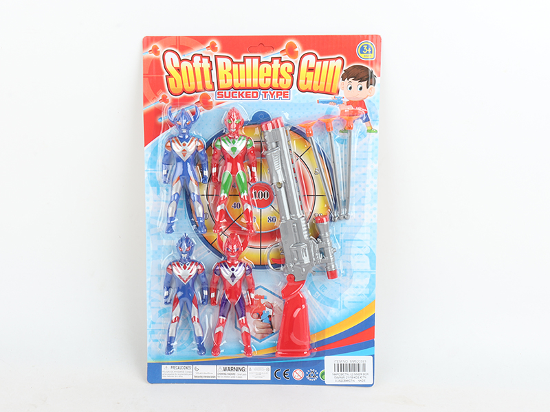 Superman Soft Bullet Gun Set