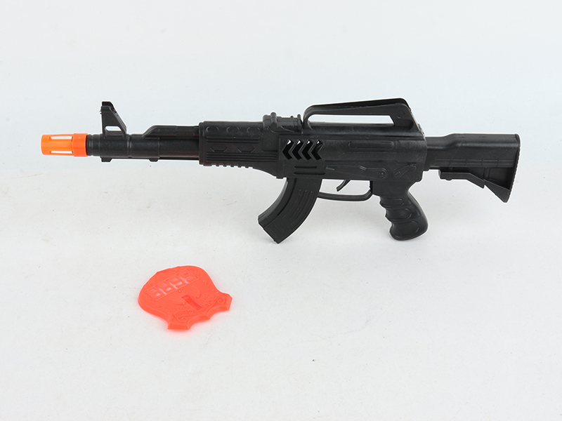 Solid Color Flint Gun With Police Badge