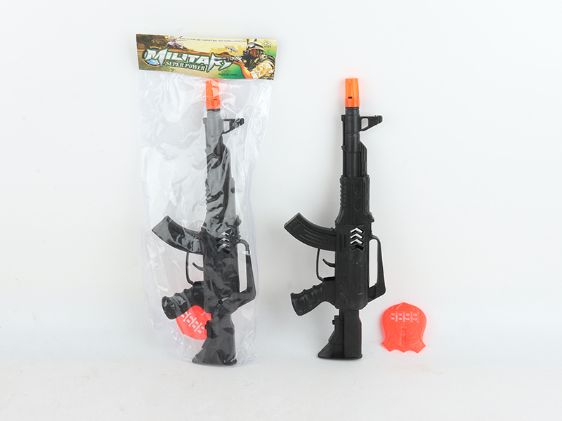 Solid Color Flint Gun With Police Badge