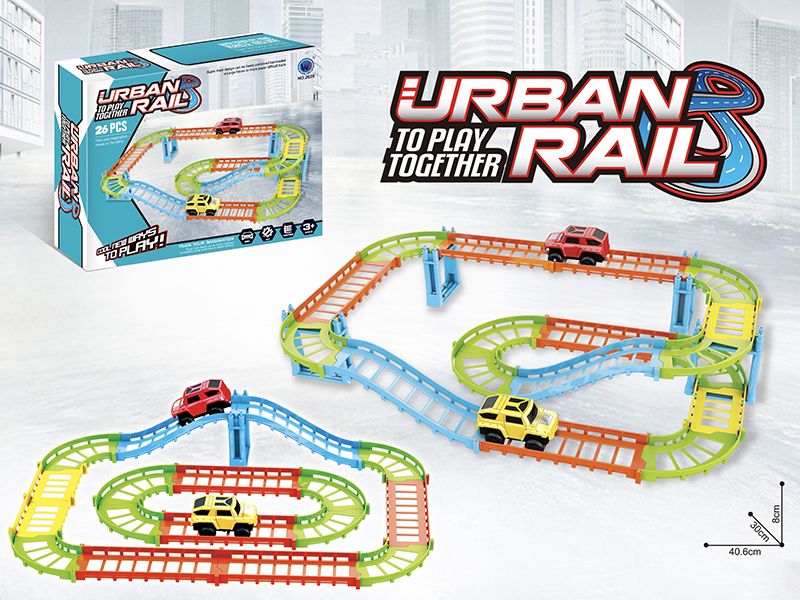 Speed Track Electric Rail Car