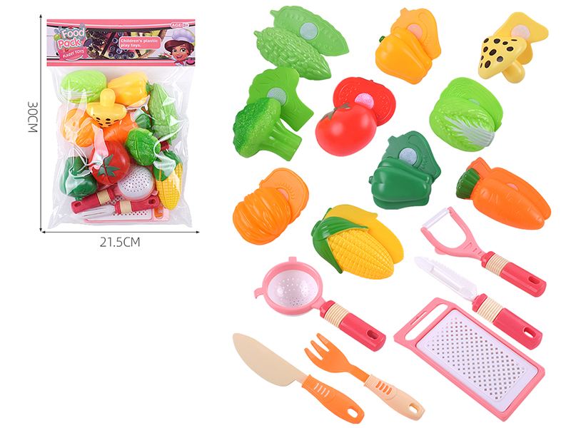 Tableware With Cutting Vegetable Set