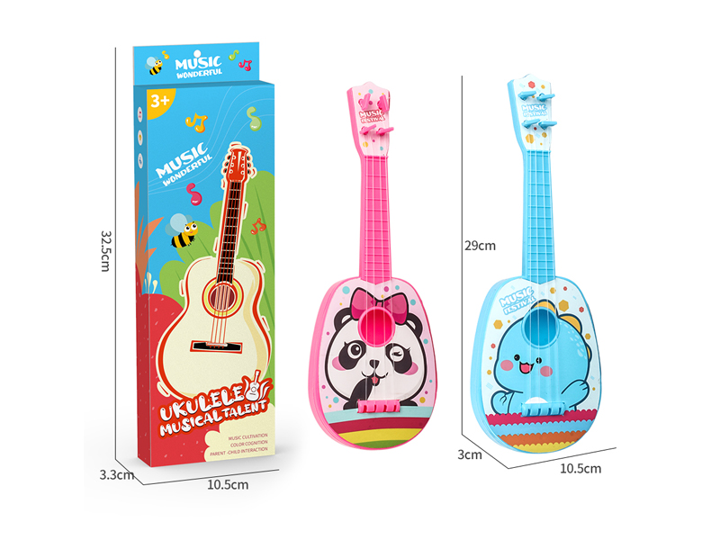 Dinosaur Panda Guitar