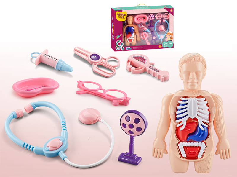 Doctor Toy Set+Human Body