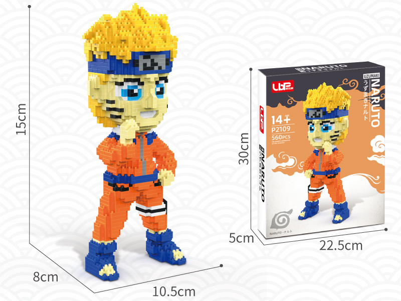 Uzumaki Naruto Building Blocks