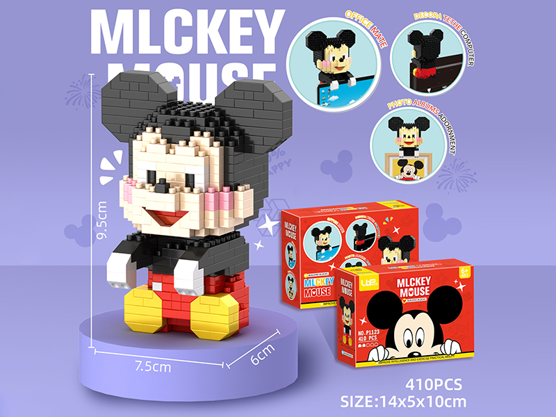 Mickey Mouse  Albums Adornment Building Blocks(410pcs)