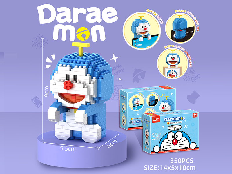 Doraemon  Albums Adornment Building Blocks(350pcs)