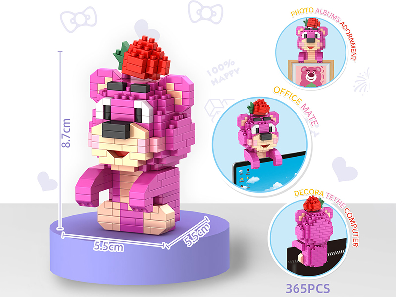 Lotso  Albums Adornment Building Blocks(365pcs)