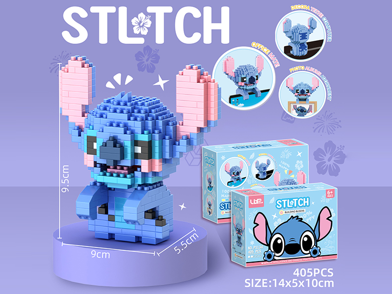 Stitch Photo Albums Adornment Building Blocks(405pcs)