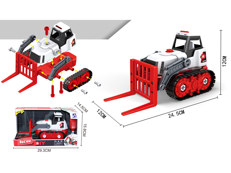 Diy Disassembly Lithium Belt Forklift