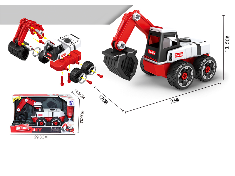 Diy Disassembly Wheel Grab Truck