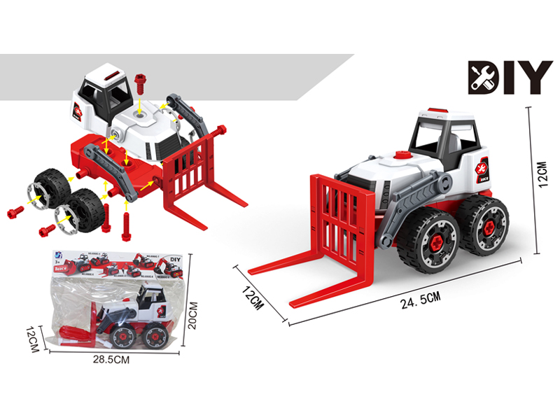 Diy Disassembly Wheel Forklift