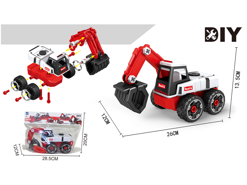 Diy Disassembly Wheel Grab Truck