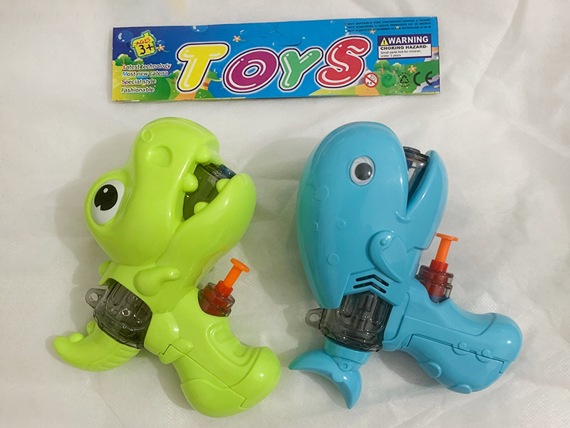 Dinosaur Water Gun + Whale Water Gun(Candy Toys)