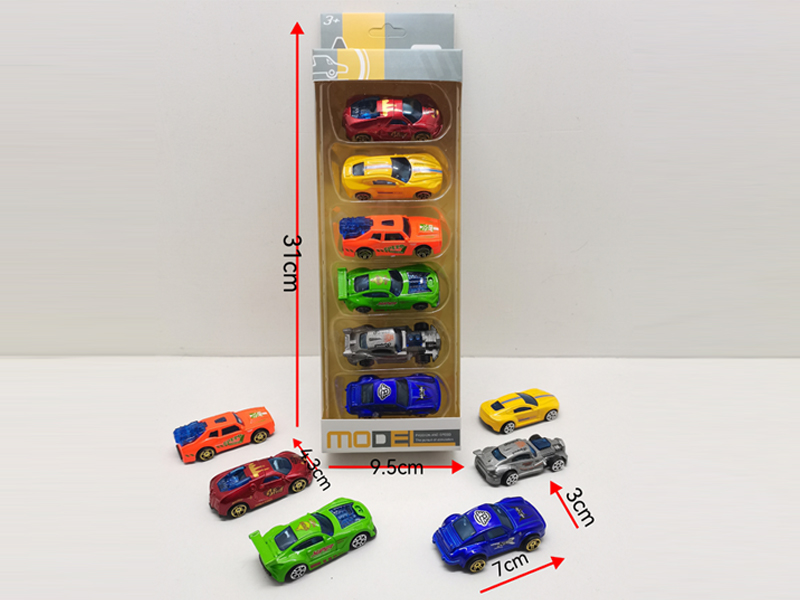 Alloy Slide Sports Car