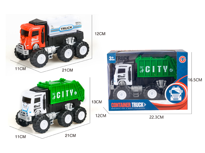 Friction Sanitation Truck