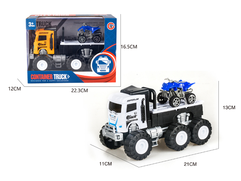 Friction Vehicle With Beach Motorcycle
