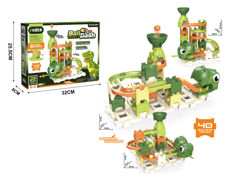 40Pcs Building Block Ejection Ball