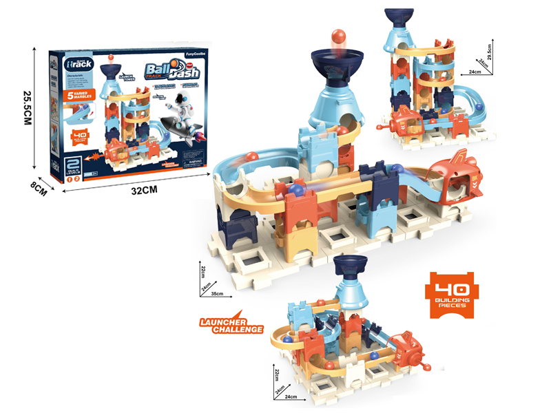 40Pcs Building Block Ejection Ball