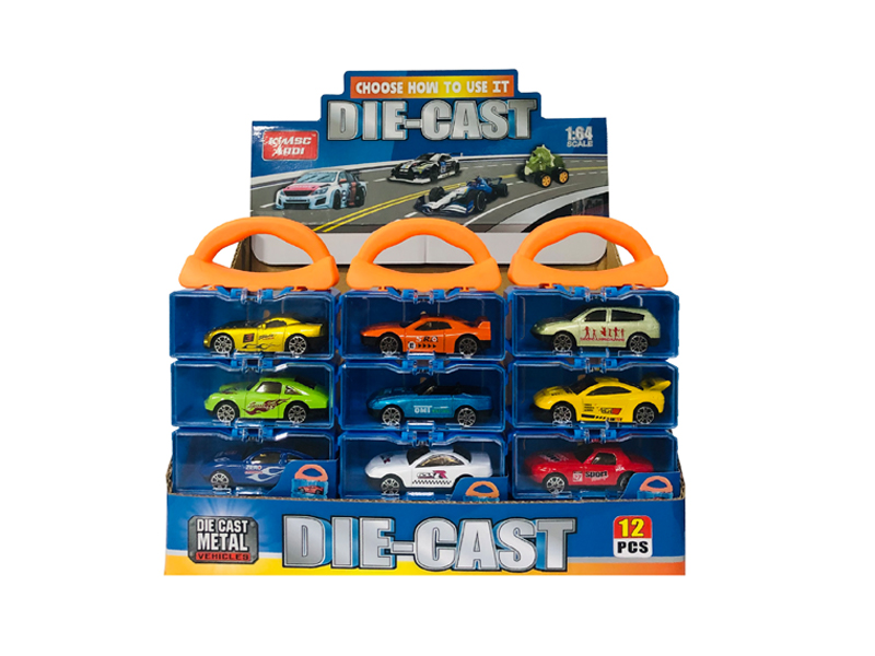 1: 64 Alloy Slide Vehicle 4PCS