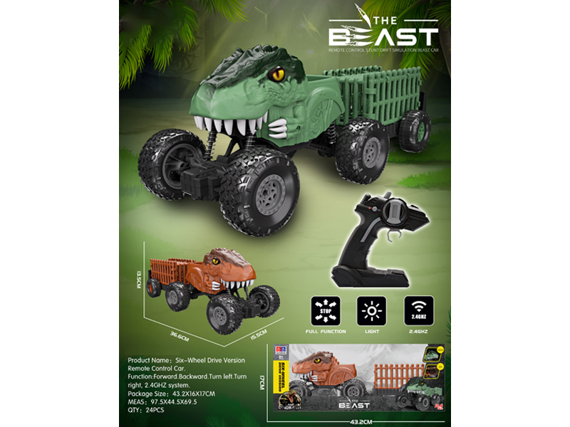 2.4G R/C Tyrant Dragon Climbing Car